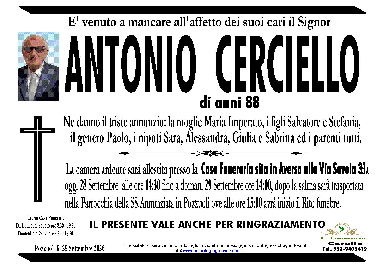 Necrologio